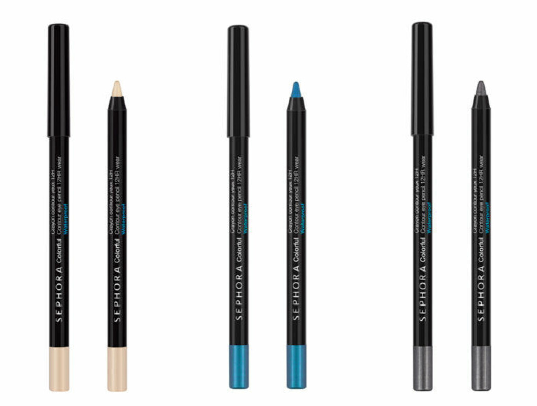 Skönhetstrender hösten 2018: Metallic ögonpennor från Sephora collection