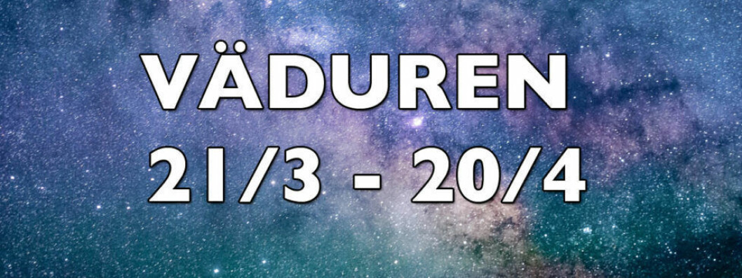 Horoskop för väduren vecka 29 2018.
