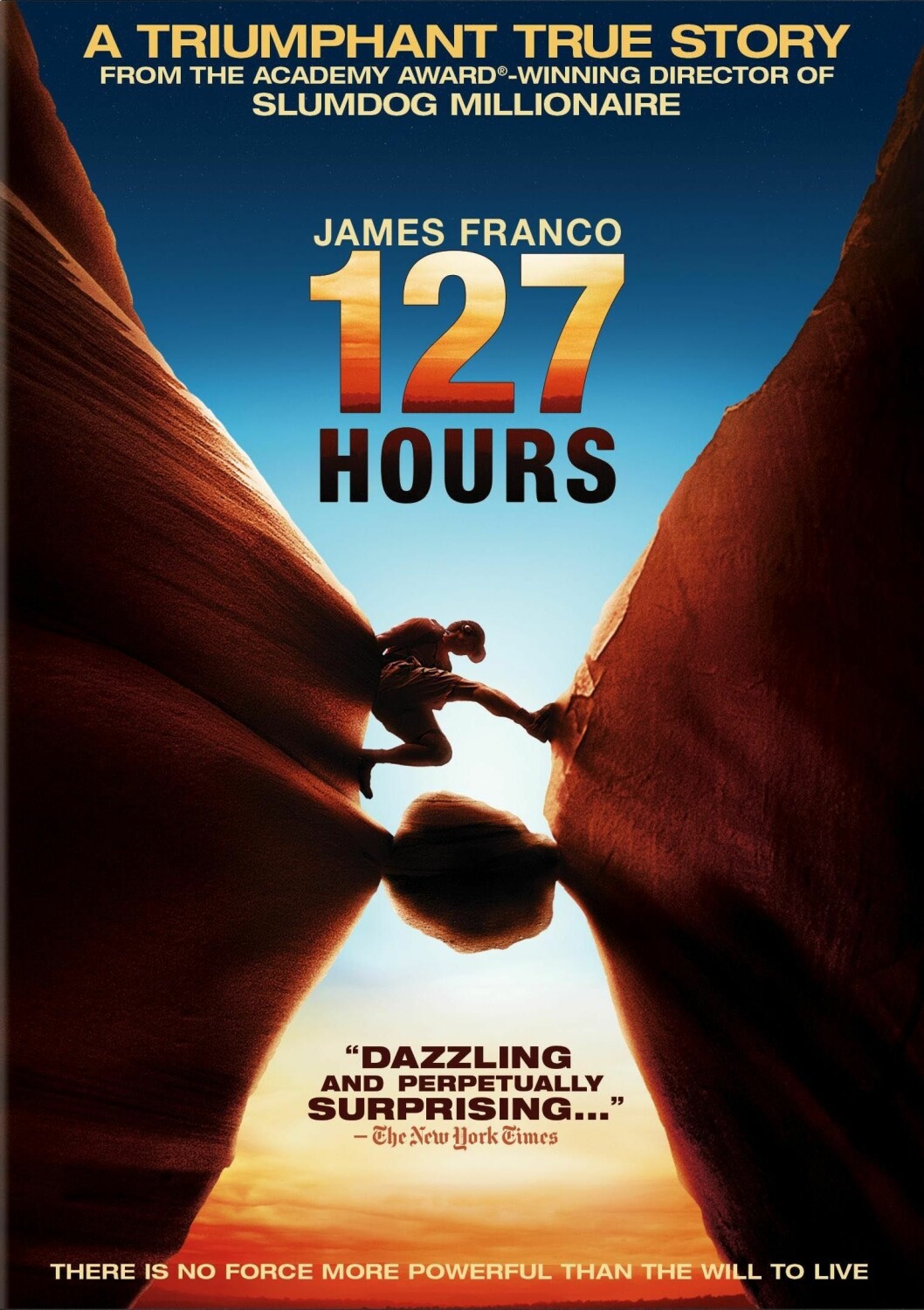 Filmen 127 timmar är baserad på verkliga händelser.