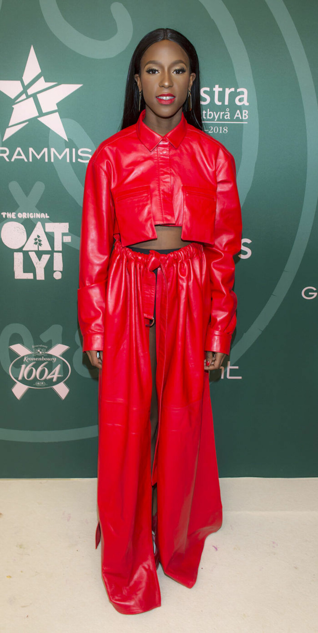 Sabina Ddumba gästar glasburen under Musikhjälpen 2018. Foto: IBL Sabina Ddumba, Musikhjälpen