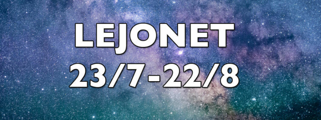 Veckans horoskop för lejonet v 35 2018