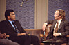 Boxaren Muhammed Ali tillsammans med programledaren Dick Cavett.