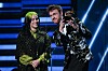 Billie Eilish och brorsan Finneas O’Connell på Grammy Awards 2020.