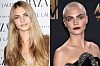 Cara Delevingne rakade av sig sitt hår.