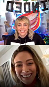 Hilary Duff medverkade i Miley Cyrus program Bright Minded.