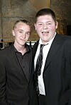 Tom Felton, som spelade Draco Malfoy, och Jamie Waylett, som spelade Vincent Crabbe.