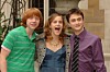Rupert Grint, Emma Watson och Daniel Radcliffe verkade alltid ha roligt tillsammans.