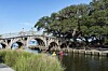 En bro över till Currituck heritage park.