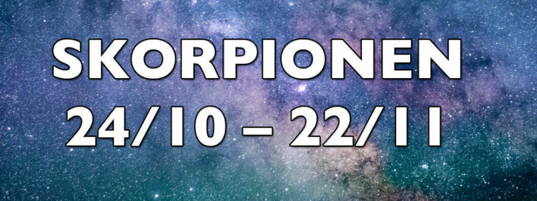 Horoskop för skorpionen vecka 29 2018.