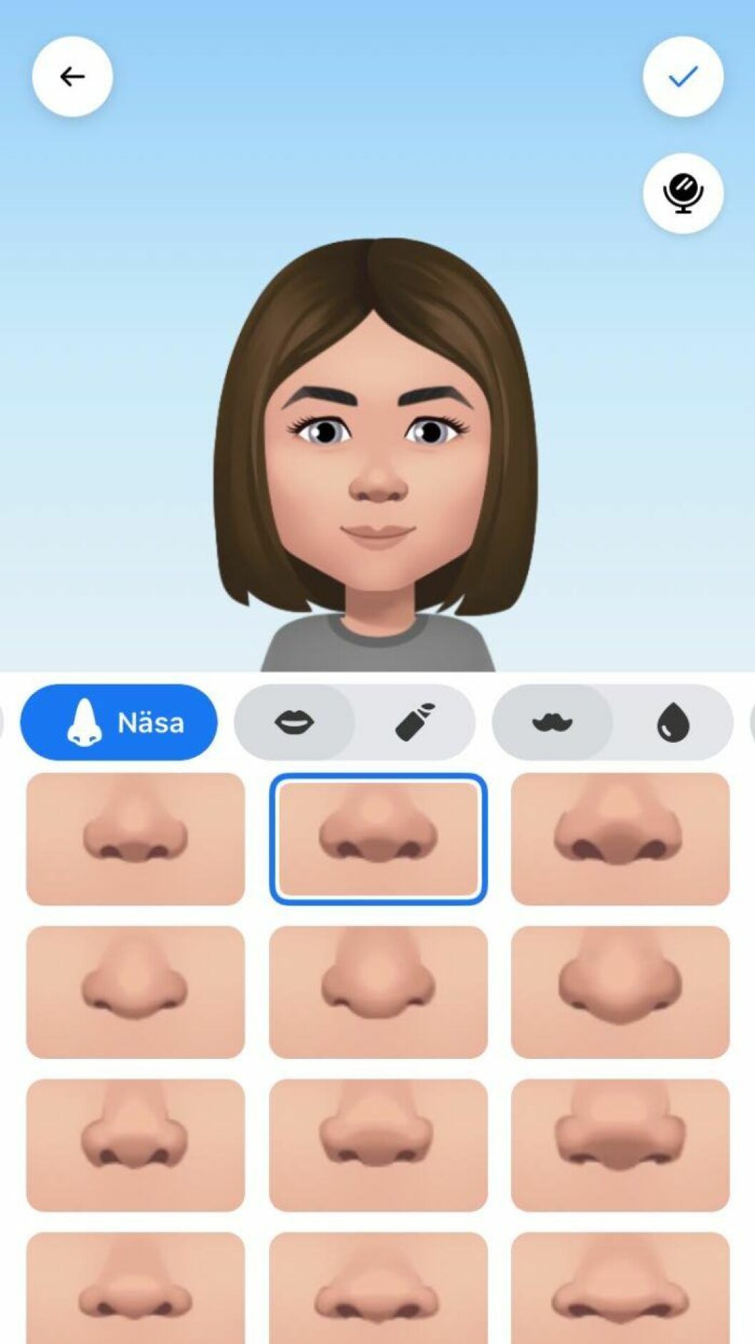 Facebook ny funktion avatar emoji