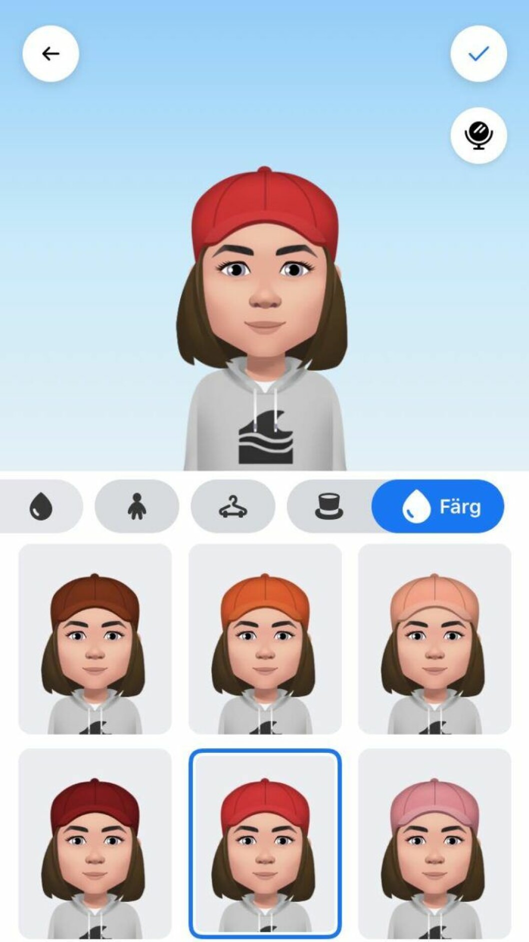 Facebook ny funktion avatar emoji
