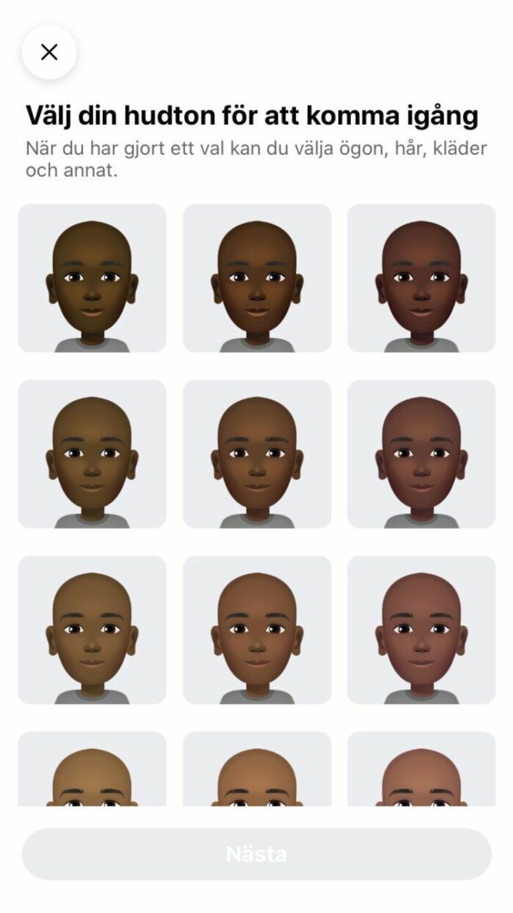 Facebook gor din egen avatar emoji