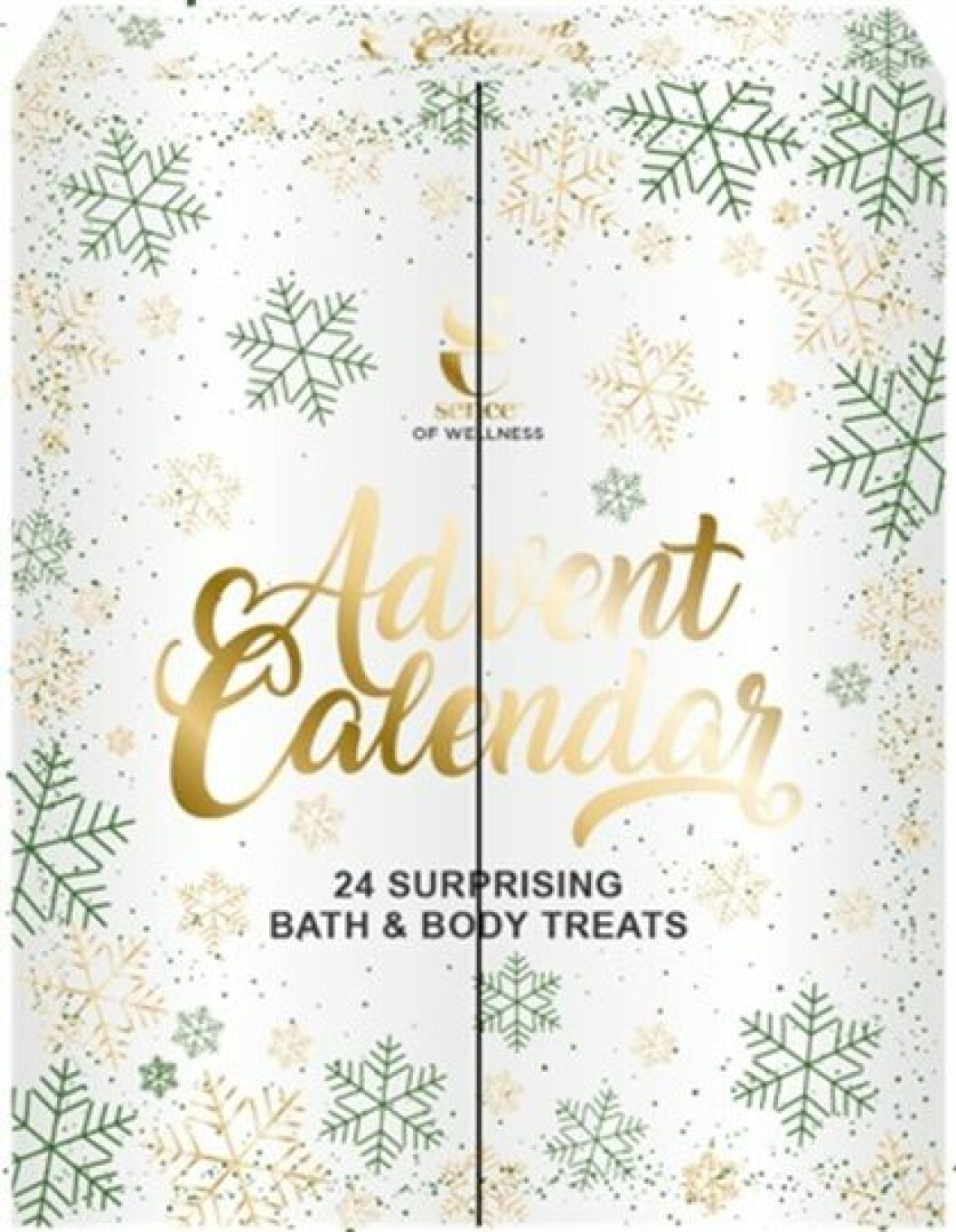 Adventskalender med produkter för kropp och bad till julen 2019