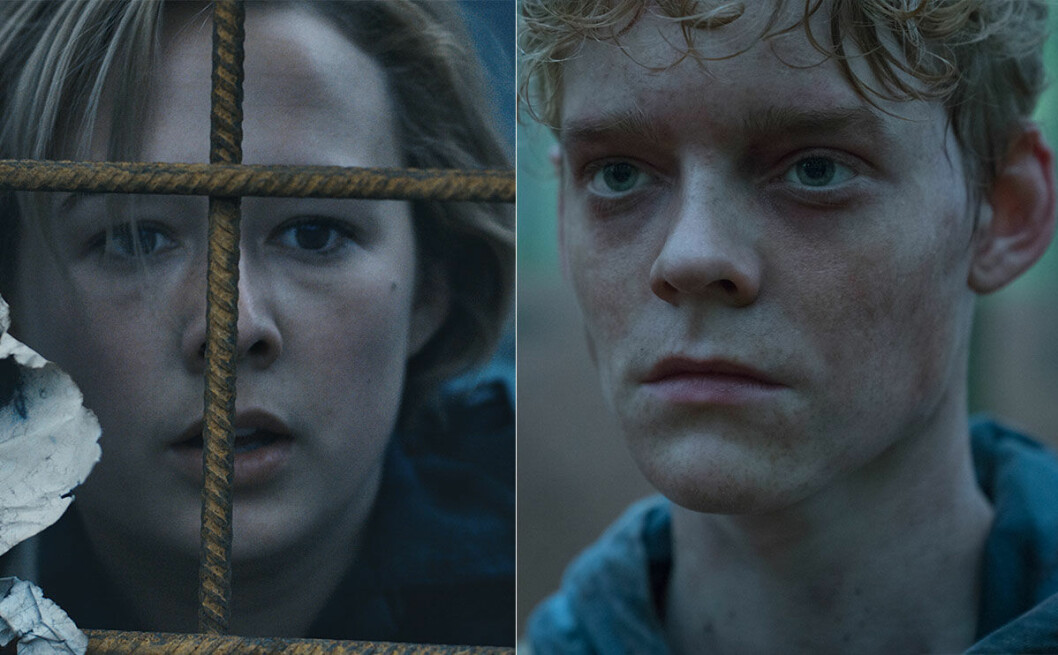 Alba August och Lucas Lynggaard Tønnesen spelar syskonen Simone och Lucas i The Rain. Alba-August-Lucas-Lynggaard--Tønnesen-The-Rain