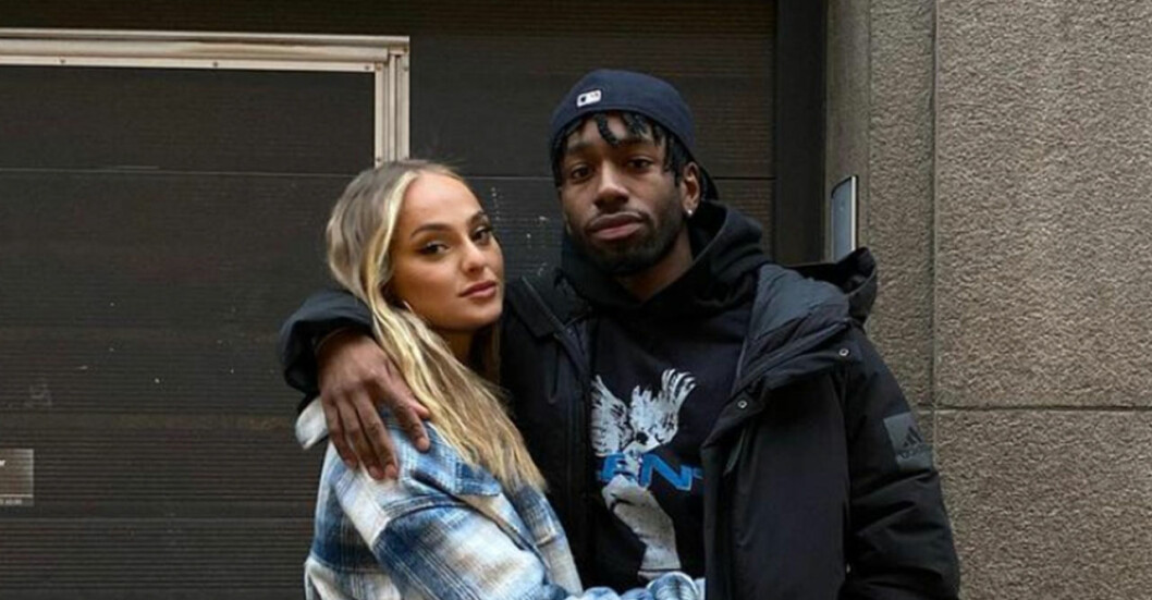 Alice Stenlöf och tidigare pojkvännen Jireel Lavia Pereira. Alice Stenlöf och tidigare pojkvännen Jireel Lavia Pereira.