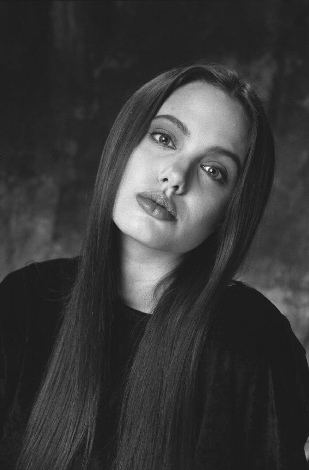 Angelina Jolie i begynnelsen. Angelina Jolie