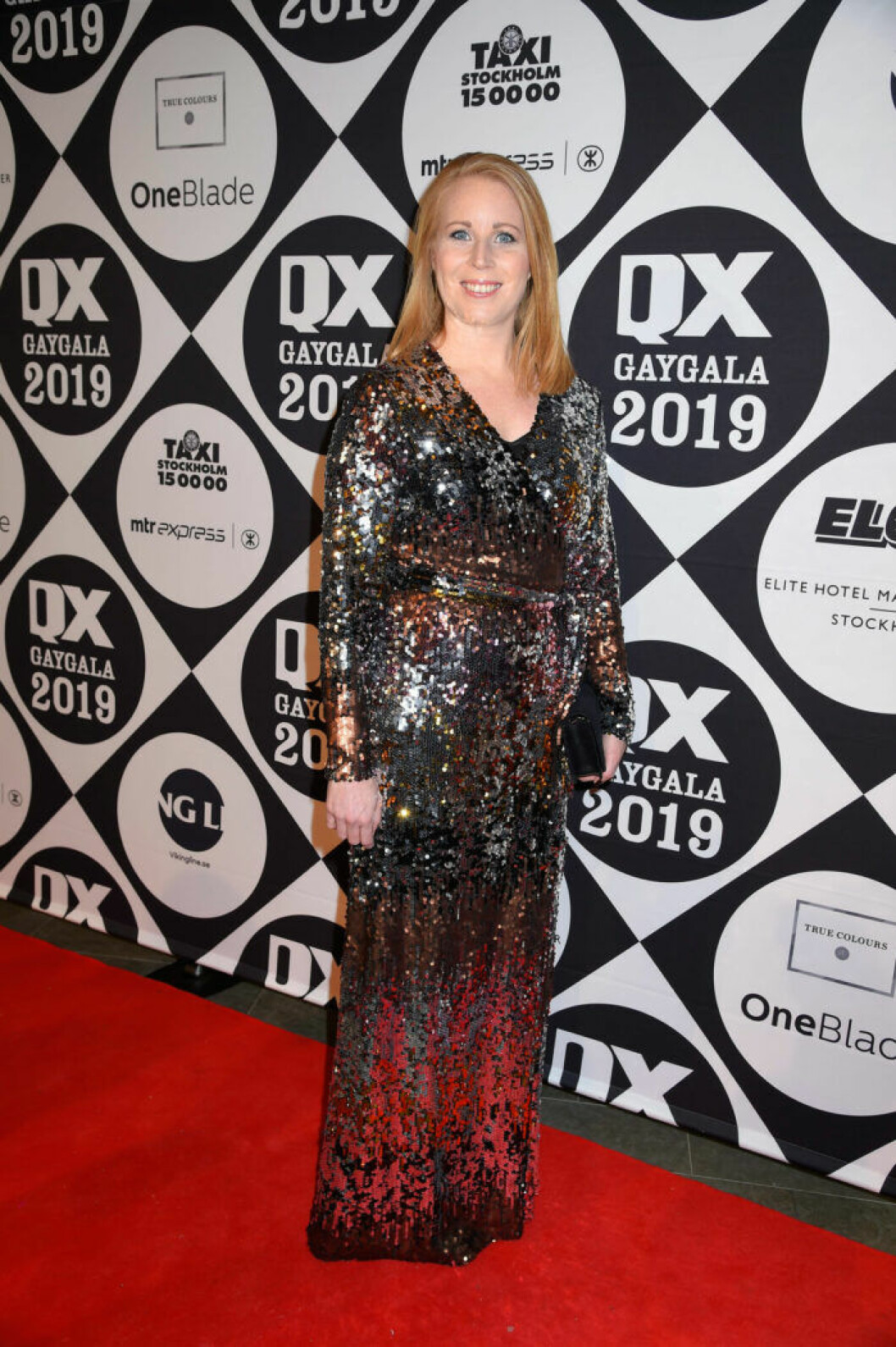 Annie Lööf. Annie Lööf på qX-galan 2019