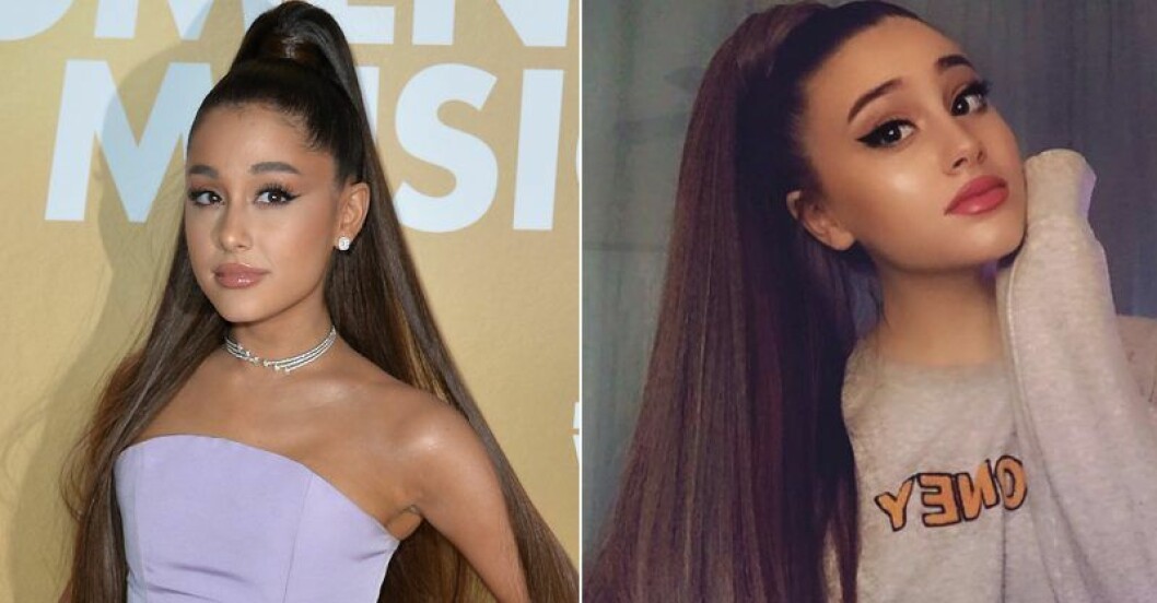 Visst är Ariana Grande och Paige Niemann väldigt lika? Ariana Grande och Paige Niemann