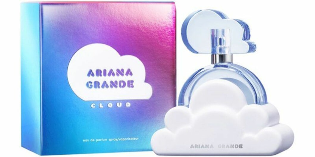 Ariana Grande började även året med att släppa en parfym. Parfym som heter Cloud från Ariana Grande