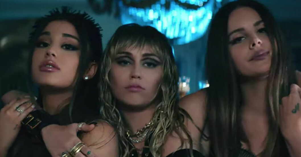 Se nya videon med Ariana Grande, Miley Cyrus och Lana Del Rey