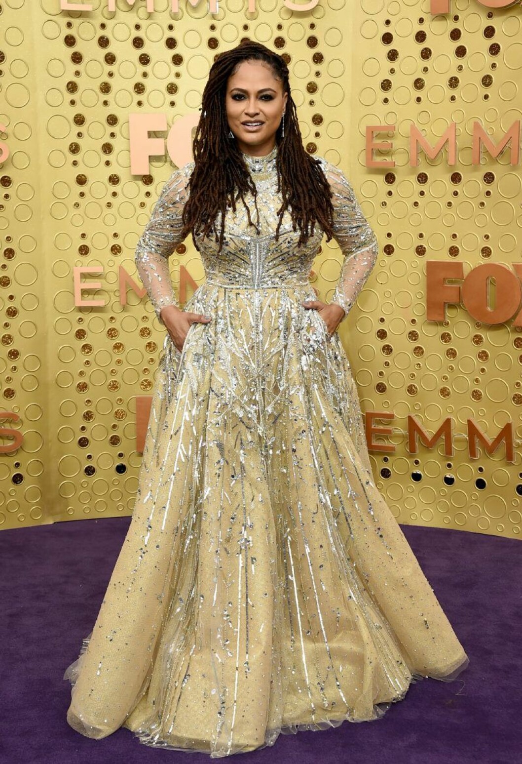 Ava Duvernay. Ava Duvernay på röda mattan på Emmy Awards 2019