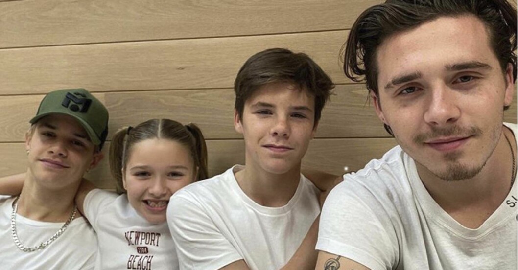 Syskonen Romeo, Cruz, Harper och Brooklyn Beckham kommer att gå långt. Romeo Cruz Harper Brooklyn Beckham