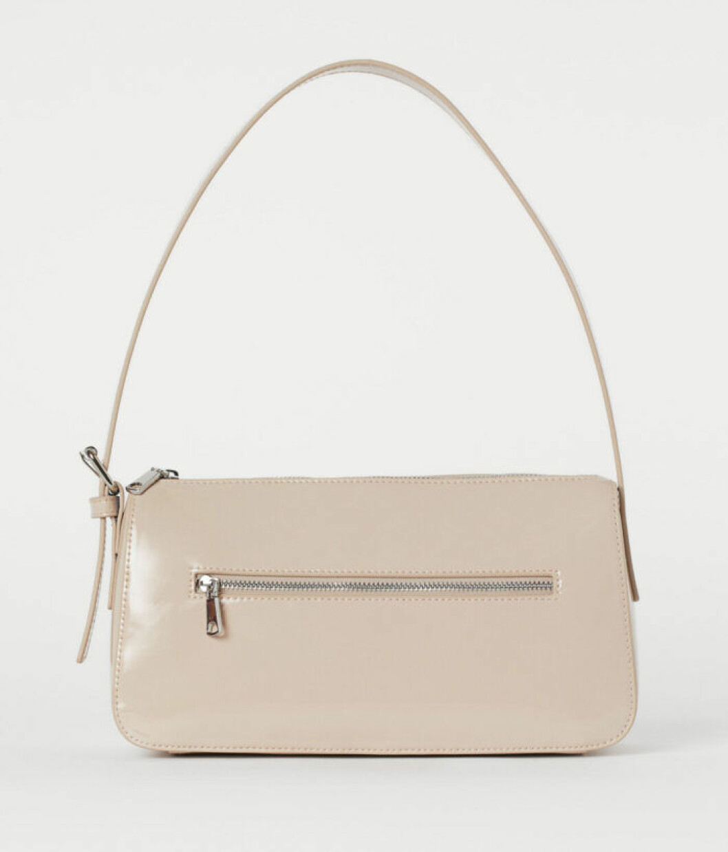 Beige baguetteväska från H&M