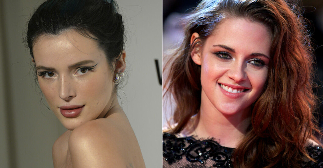 Bella Thorne hjärta Kirsten Stewart. Bella Thorne och Kirsten Stewart