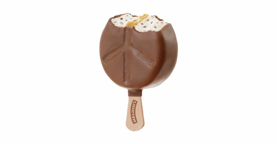 Ben and Jerry 's Cookie Dough Peace Pop – kakdeg på pinne