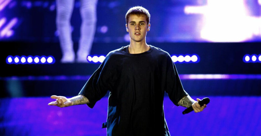 Justin Bieber till fansen: "Sluta skrik"