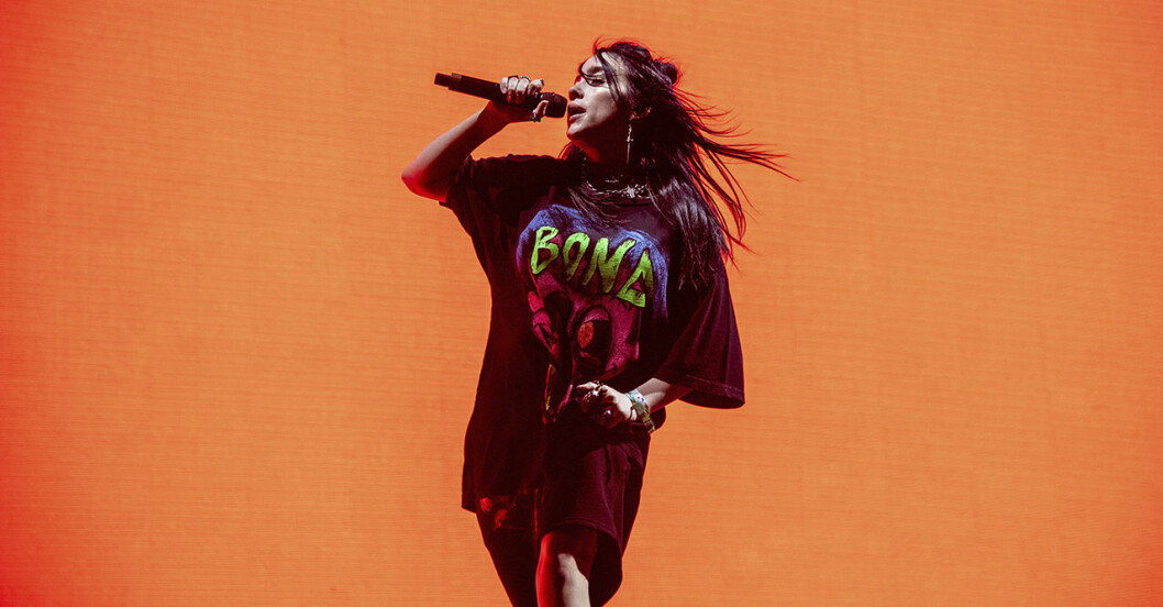 Billie Eilish glömde texten på Coachella