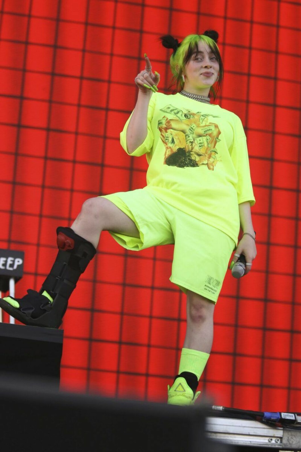 Foto: TT Billie Eilish på scen