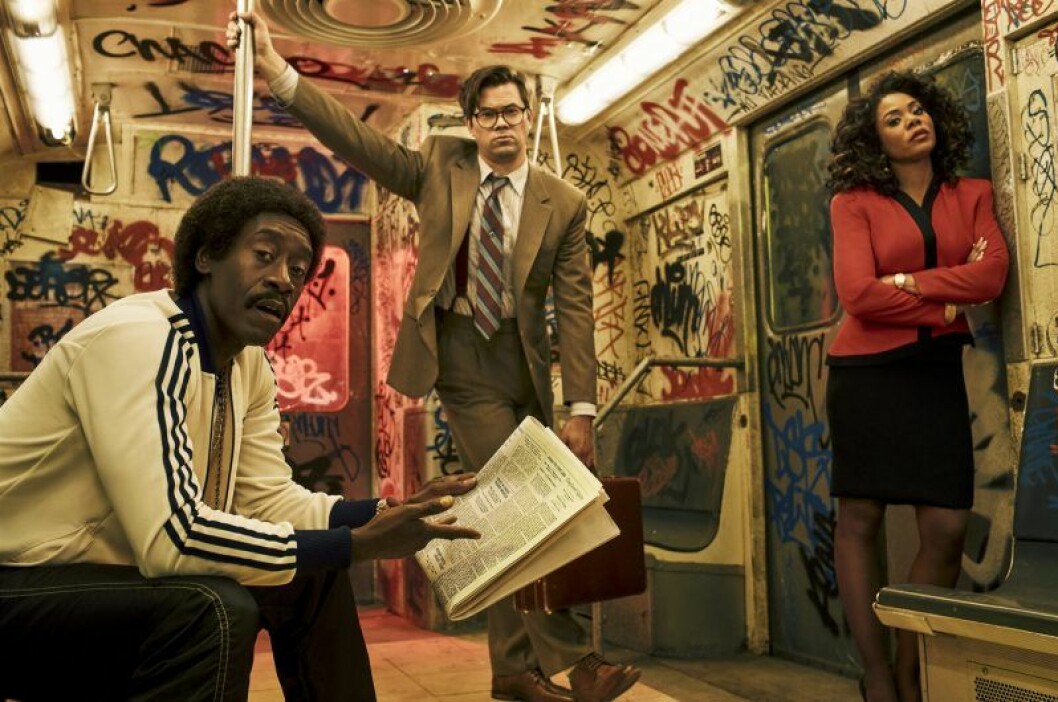 Tv-serien <em>Black Monday</em> kretsar kring den stora börskraschen 1987. En bild på skådespelarna i tv-serien Black Monday, som visas på HBO.