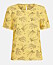 Blommig gul t-shirt för dam till 2019