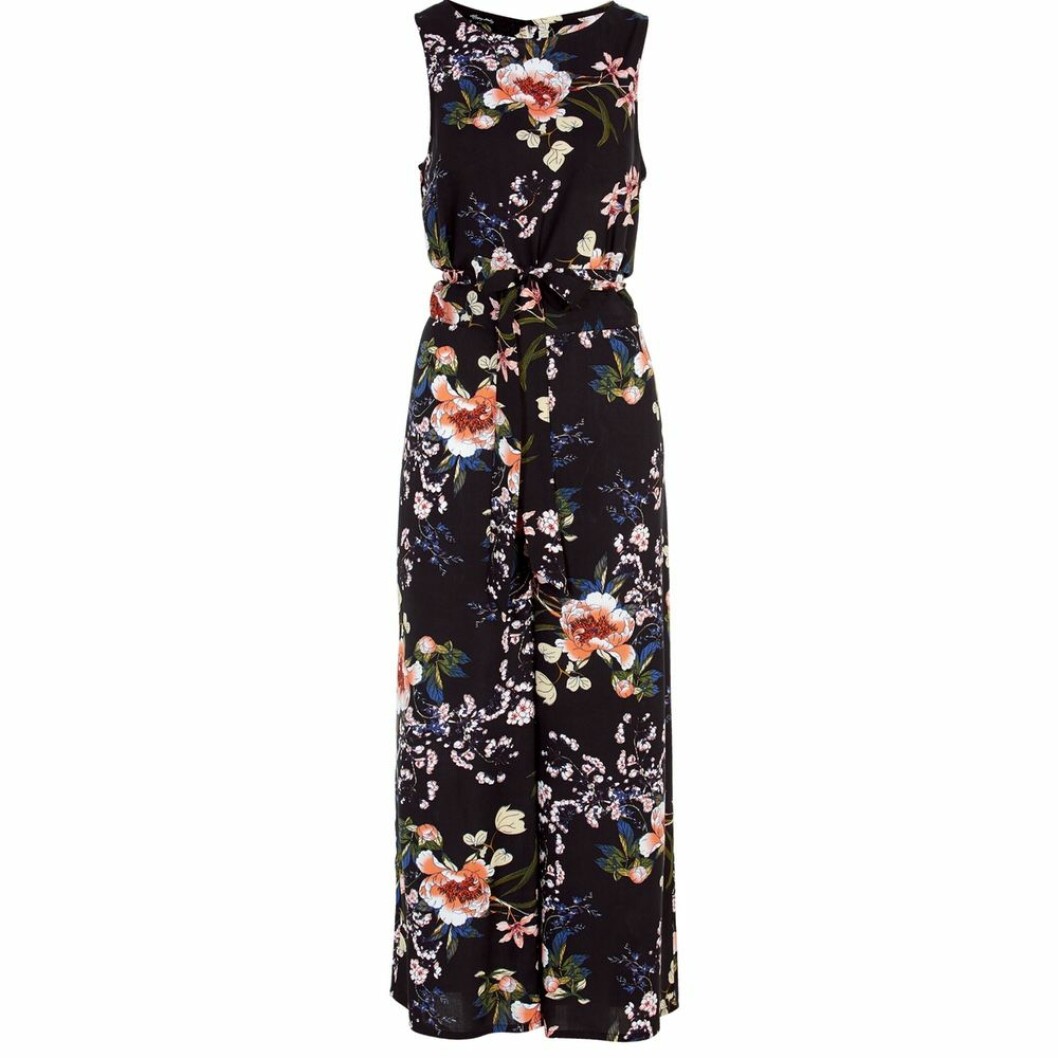 Blommig jumpsuit