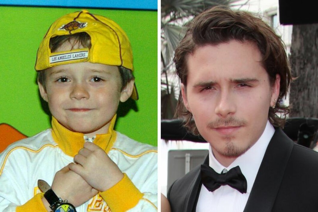 Brooklyn Beckham. Brooklyn Beckham som liten och som vuxen