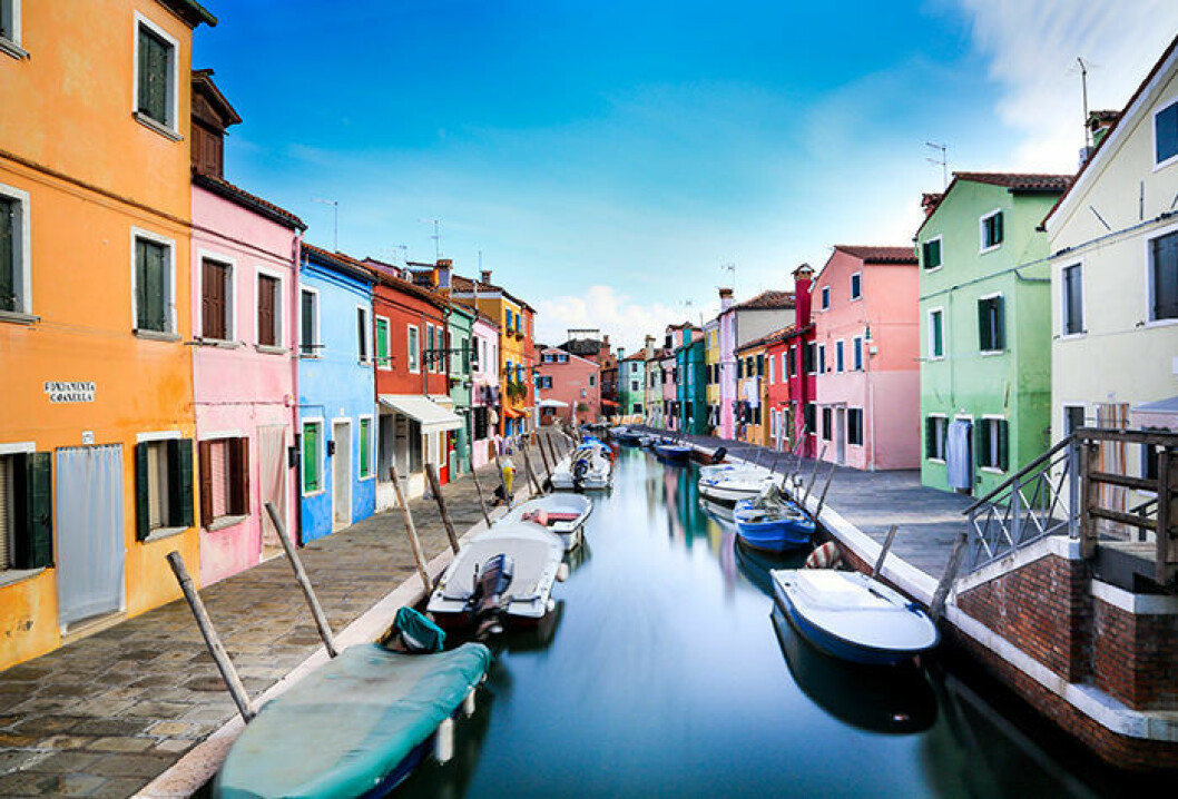 Foto: Lopez Robin/Unsplash Burano utanför Venedig i Italien är färgglatt och vackert