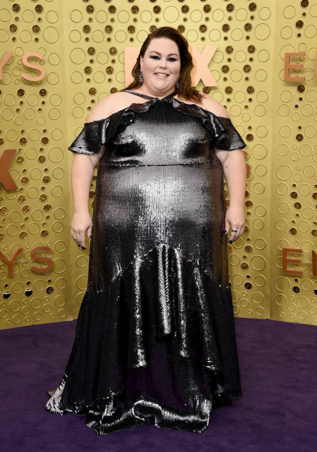 Chrissy Metz. Chrissy Metz på röda mattan på Emmy Awards 2019