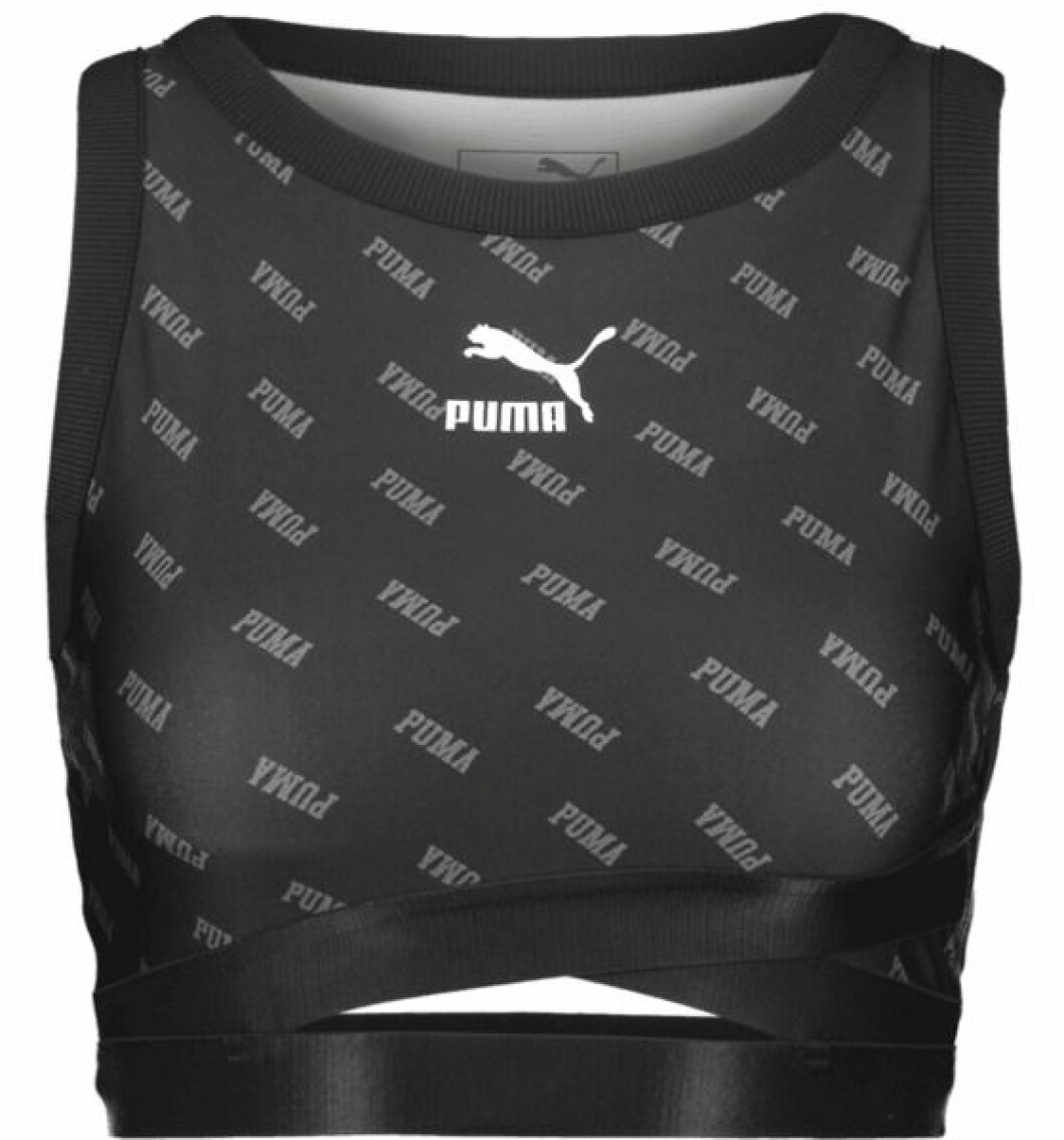 Croppad topp från Puma