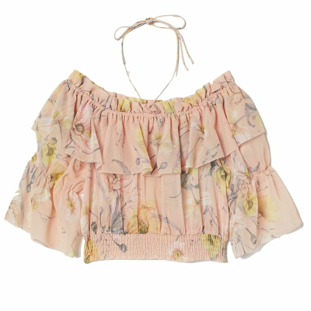 Croppad topp H&M
