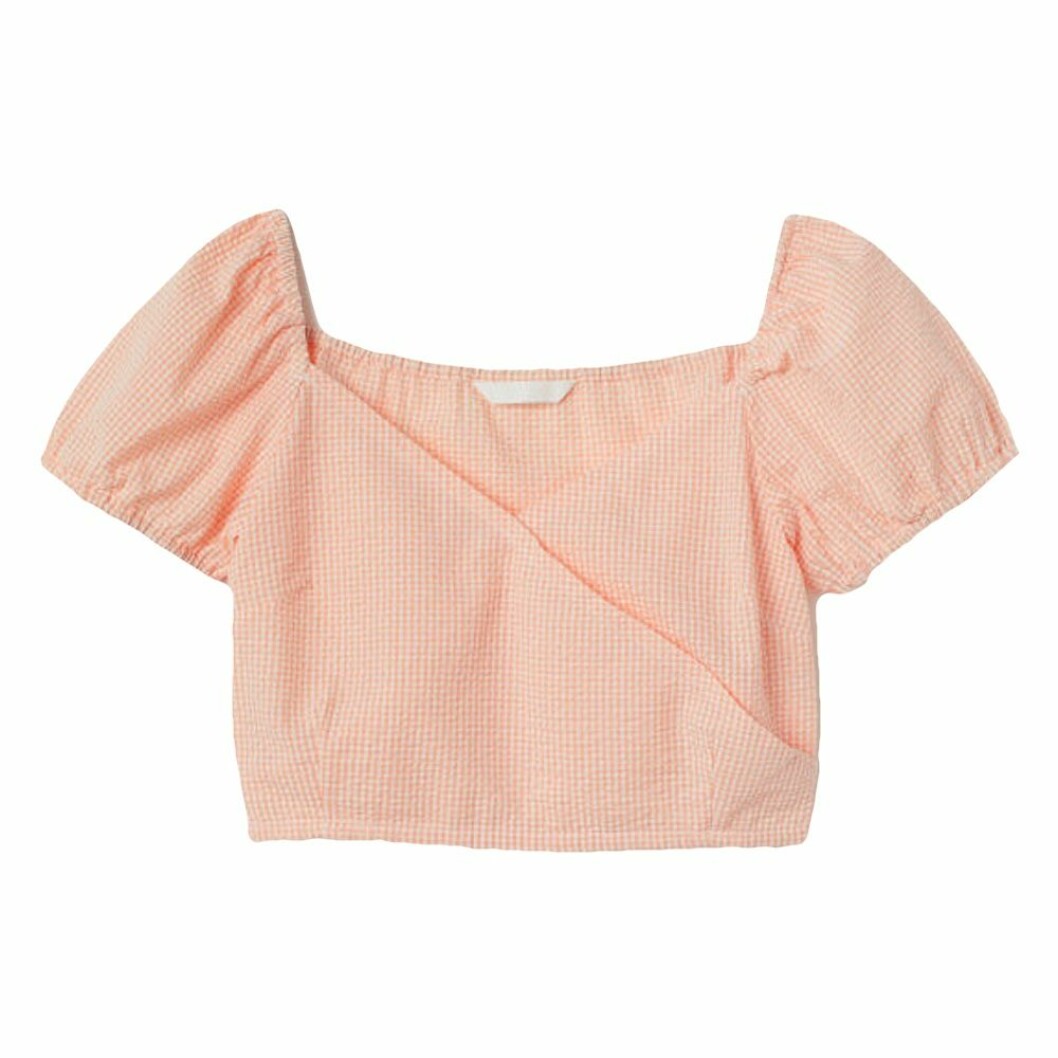 Croppad topp från H&M