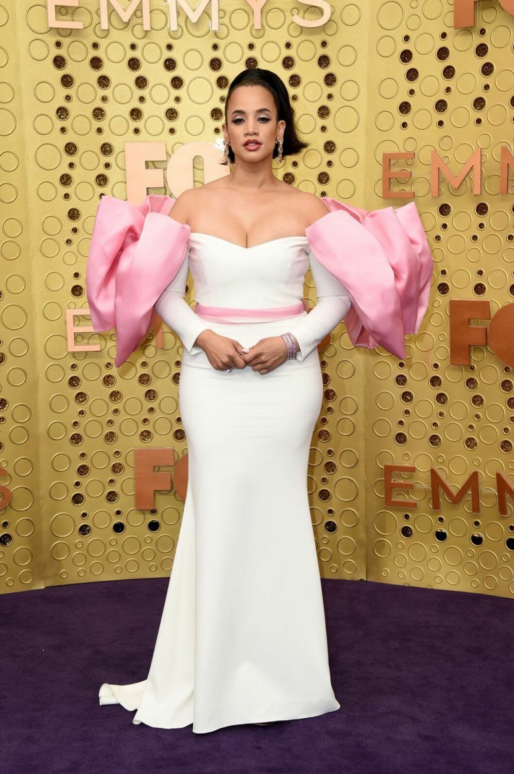 Dascha Polanco. Dascha Polanco på röda mattan på Emmy Awards 2019