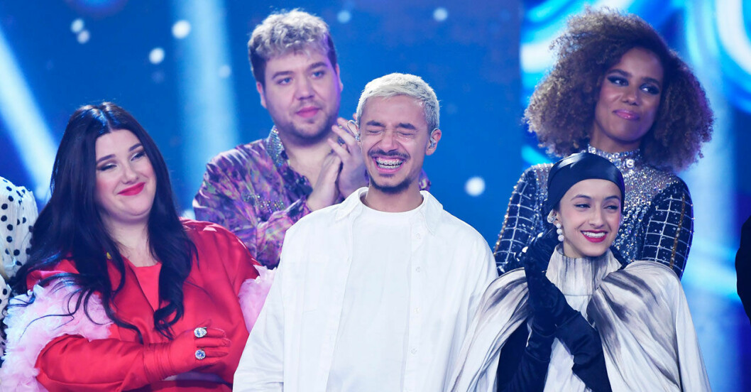 Daut räddades av juryns livboj. Daut Ajvaz i Idol 2021