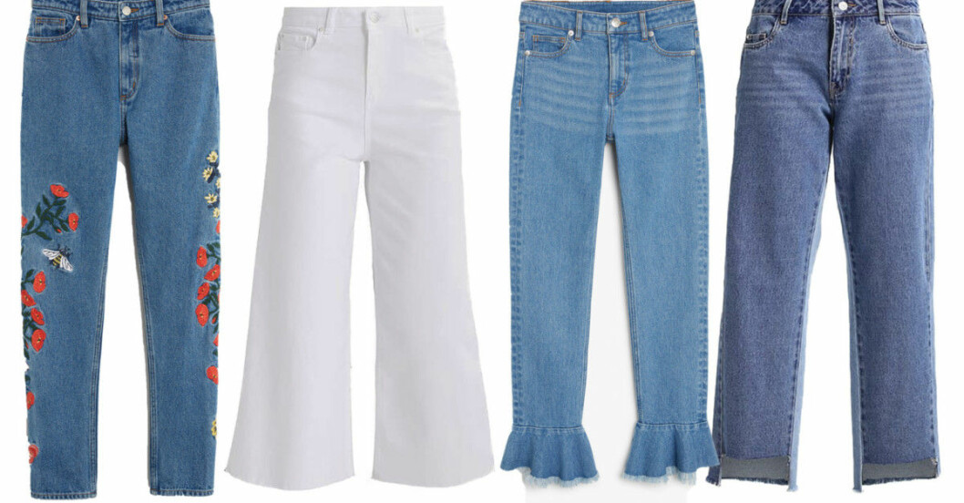 10 trendiga jeans till hösten