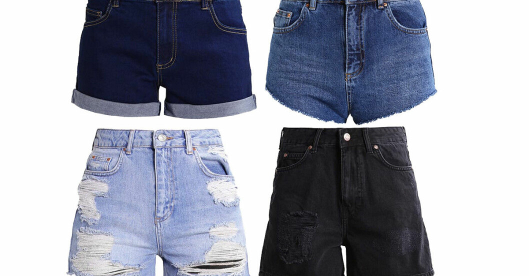 15 trendiga jeansshorts