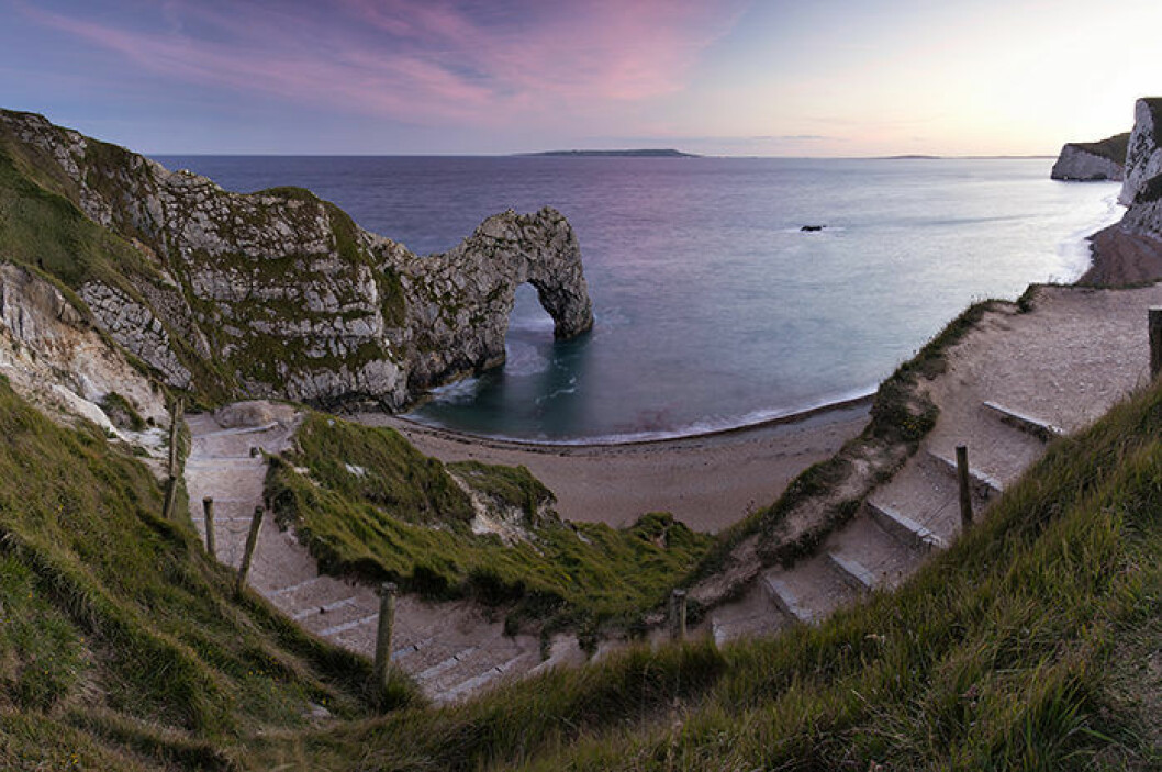 Foto: Shutterstock Durdle Door på Jurakusten i England