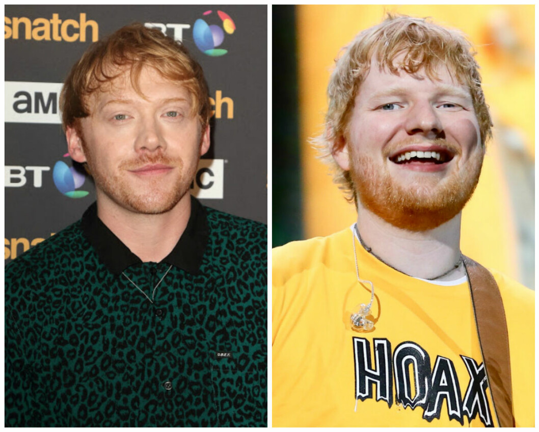 Lika som bär: Ed Sheeran Rupert Grint