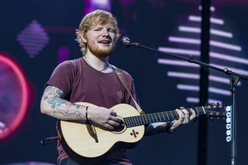 Svenskarna är som tokiga i Ed Sheeran enligt Spotifys topplista över de mest lyssnade låtarna de senaste tio åren. Foto: IBL Svenskarna är som tokiga i Ed Sheeran enligt Spotifys topplista över de mest lyssnade låtarna de senaste tio åren.