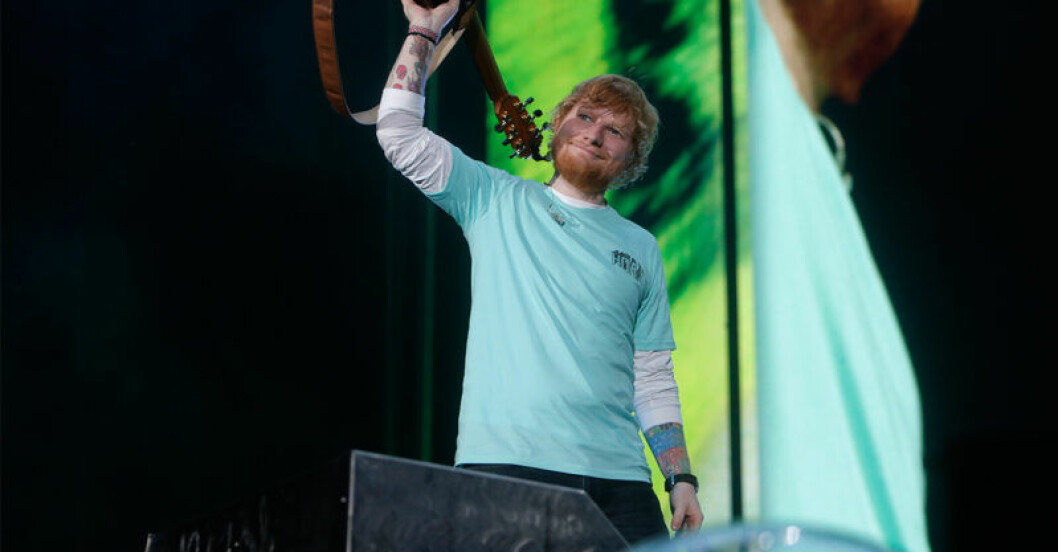 Ed Sheeran åker på turné till bland annat Danmark och Finland. <em>Foto: Octavio Jones/TT</em> Ed Sheeran åker på sommarturné 2019
