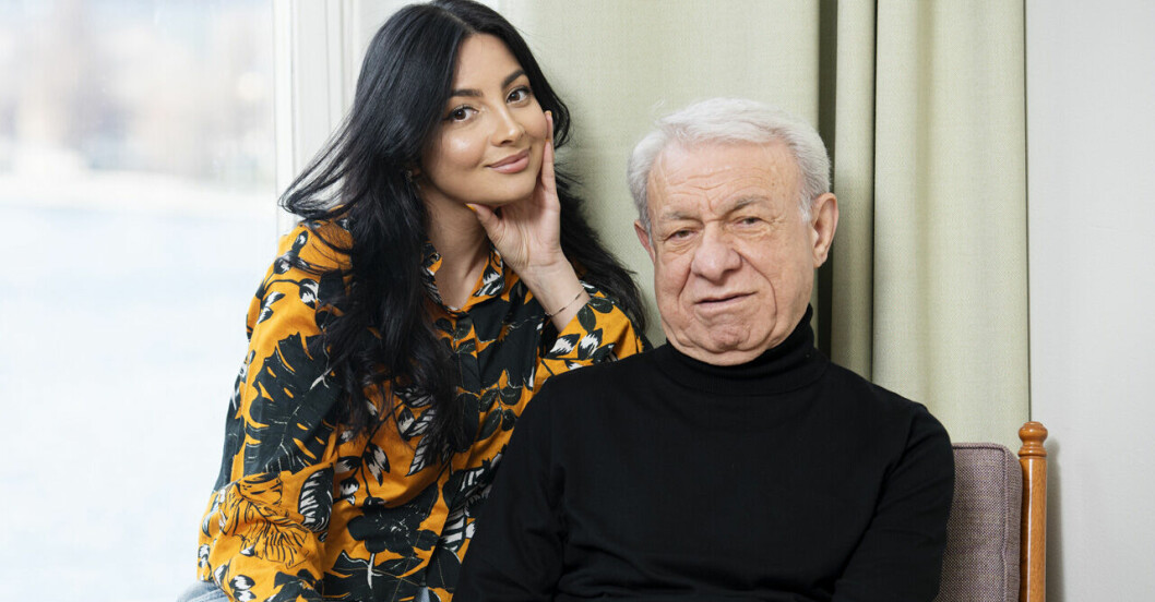 Elaf Ali fick sin pappa Ali Al Gharbawi att lämna hederskulturen. Elaf Ali med sin pappa Ali Al Gharbawi.
